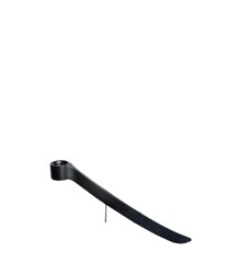 Uyuni - Lightarch Candle holder mini taper 1'arm - Matte Black (UL-30257)