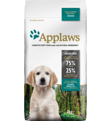 Applaws - Hundefoder - Hvalp Kylling - 15 kg  ( bedst før 1/2-2025 )