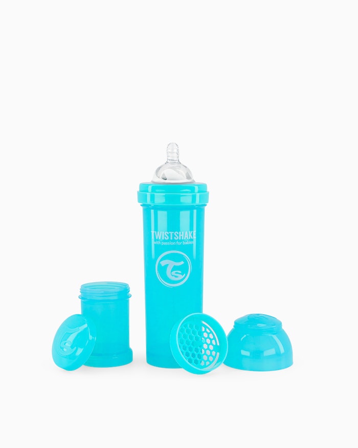 Twistshake - Anti-Colic Baby Bottle Pastel Blue 330 ml - Baby og barn
