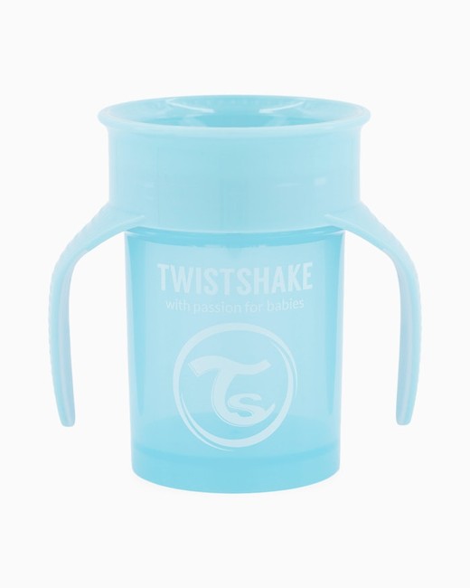 Twistshake - 360 Cup 6+m Pastel Blue