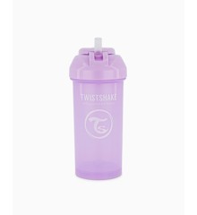 Twistshake - Straw Cup 6+m Pastel Purple 360 ml
