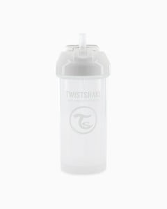 Twistshake - Straw Cup 6+m White 360 ml