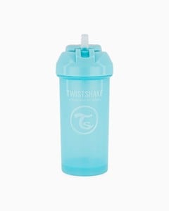 Twistshake - Straw Cup 6+m Pastel Blue 360 ml