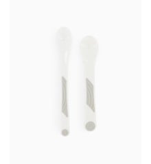 Twistshake - Feeding Spoon Set 6+m White 2-pack