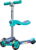 Razor - Rollie DLX 2-in-1 Convertible, light up deck - Teal - (20073645) thumbnail-1