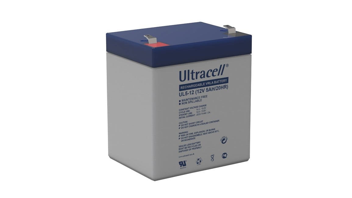 Ultracell - BAtteri 12V/5aH