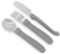 Twistshake - Learn Cutlery Stainless Steel 12+m Pastel Grey thumbnail-4