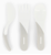 Twistshake - Learn Cutlery 6+m White thumbnail-1