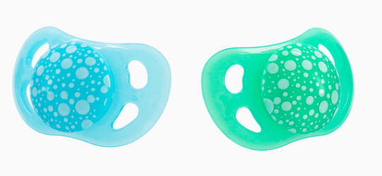 Twistshake - Pacifier 0-6m Pastel Blue/Green 2-pack - Baby og barn