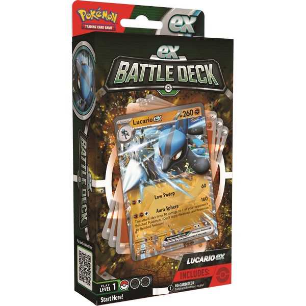 Pokémon – Battle Deck EX - Lucario - Leker