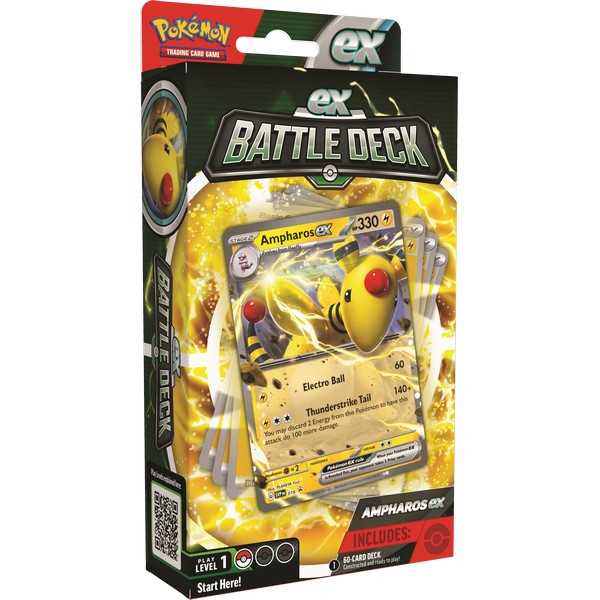 Pokémon – Battle Deck EX - Ampharos - Leker