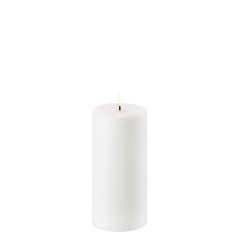 Uyuni - LED pillar candle - Nordic white -7,8x15,2 cm (UL-PI-NW-C78015)