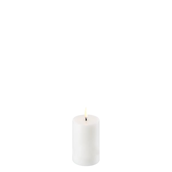 Uyuni - LED blok lys - Nordic white - 5x7,5 cm