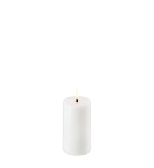 Uyuni - LED pillar candle - Nordic white - 5,8x10,1 cm (UL-PI-NW06010)