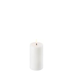 Uyuni - LED pillar candle - Nordic white - 5,8x10,1 cm (UL-PI-NW06010)