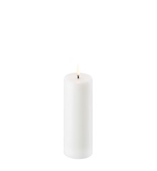 Uyuni - LED pillar lys - Nordic white - 5,8x15,2 cm