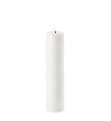 Uyuni - LED pillar lys - Nordic white - 4,8x22 cm