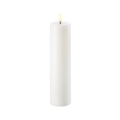 Uyuni - LED pillar candle - Nordic white - 5,8x22,3 cm (UL-PI-NW06025)