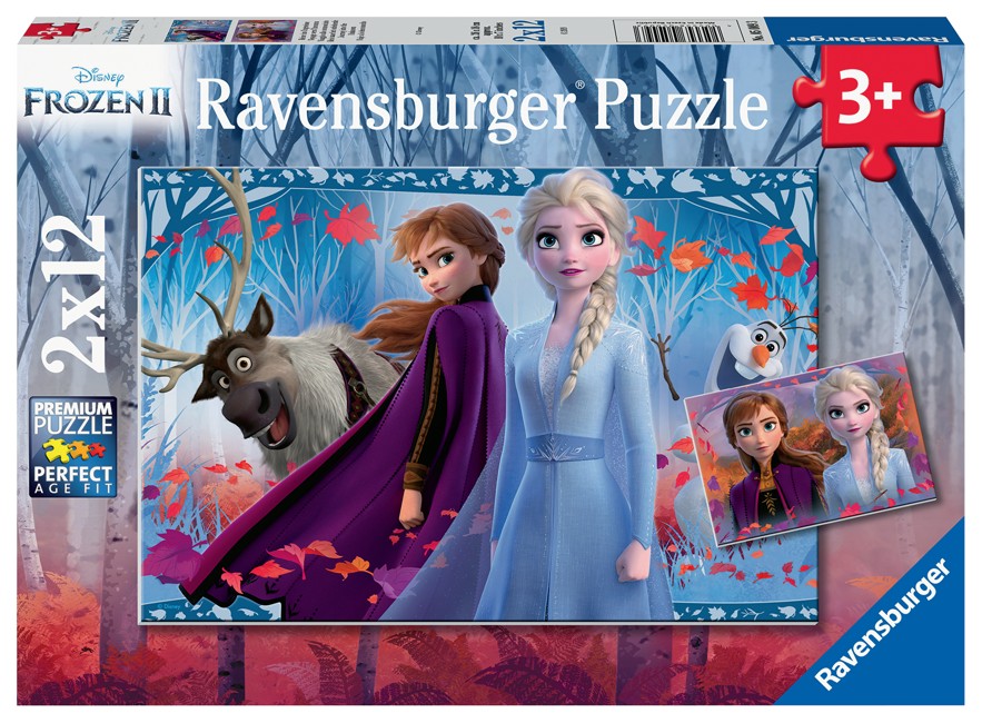 Ravensburger - Frozen 2 Journey Into The Unknown 2x12p - 05009