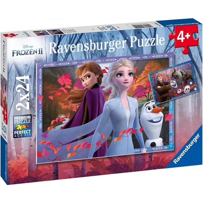 Ravensburger - Frozen 2 Frosty Adventures 2x24p