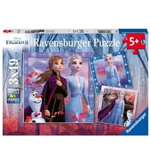 Ravensburger - Frozen 2 The Journey Starts 3x49p - 05011