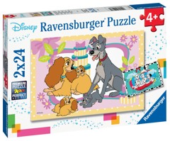 Ravensburger - Disney's Favorite Puppies 2x24p - 05087