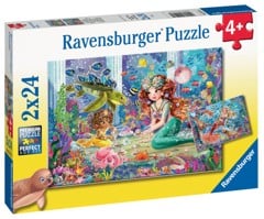 Ravensburger - Mermaid Tea Party 2x24p - 05147