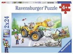 Ravensburger - Digger At Work 2x24p - 07802