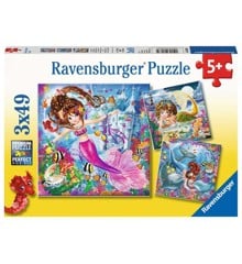 Ravensburger - Charming Mermaids 3x49p - 08063
