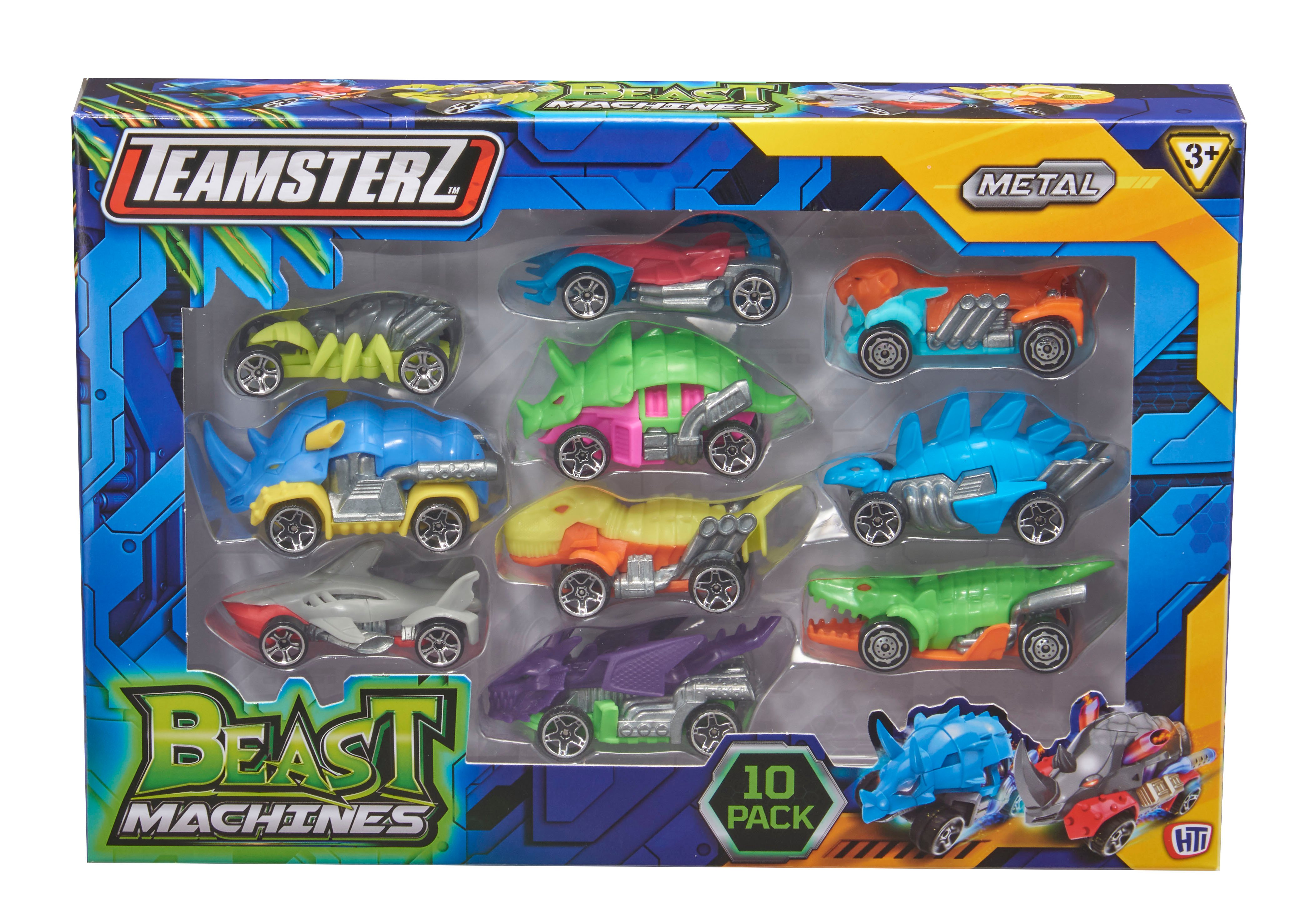Teamsterz - Beast Machine - Die-Cast 10 Pack (1417435) - Leker