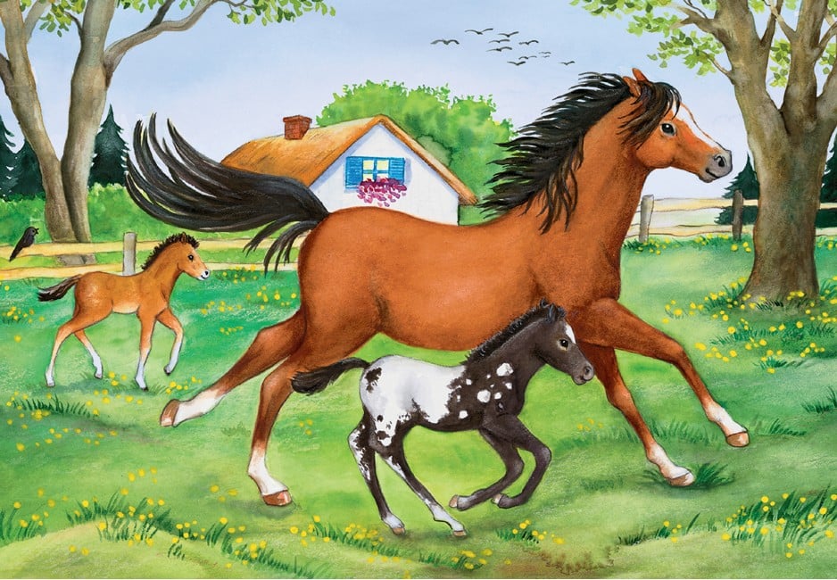 Ravensburger - World of Horses - 2x24p - 08882