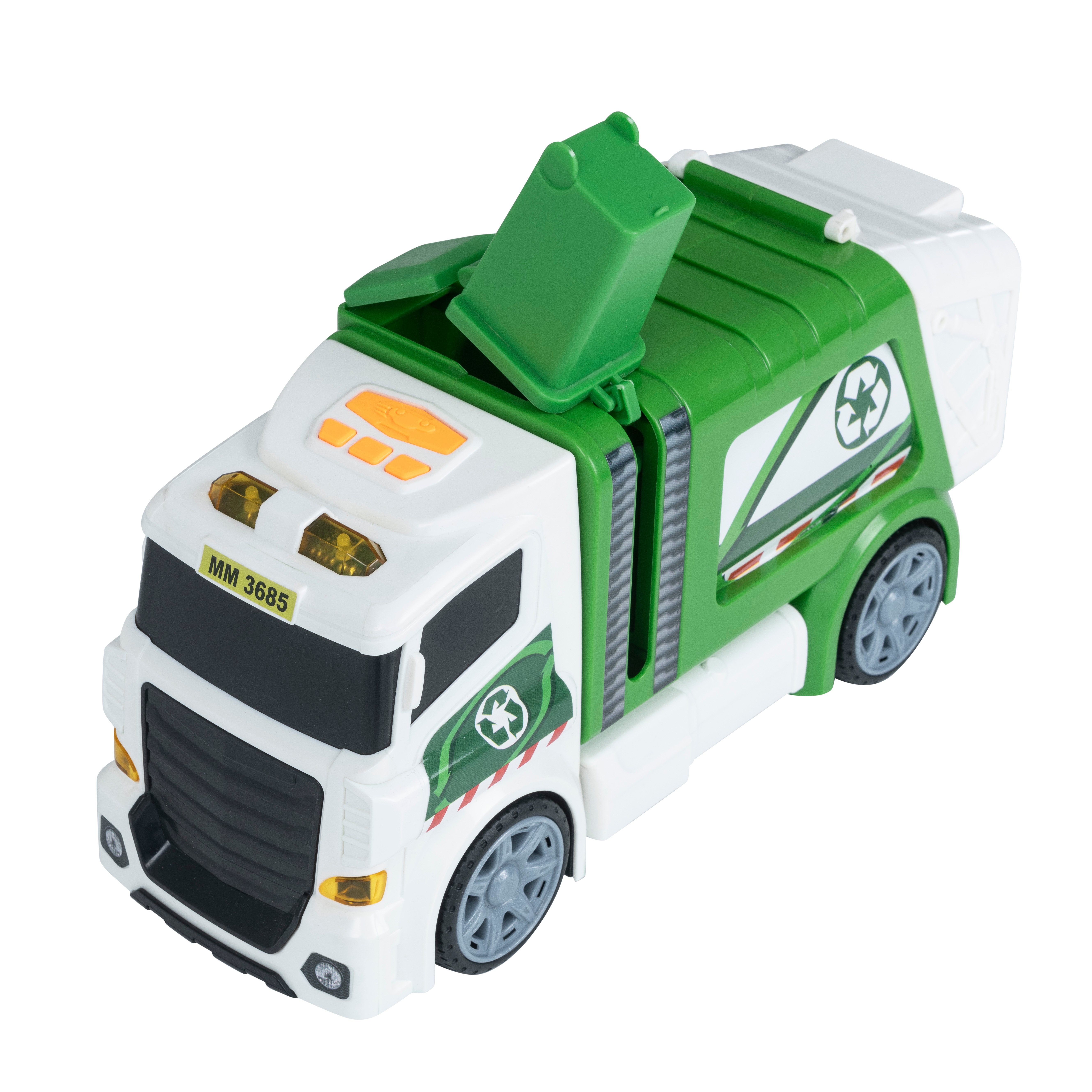 Teamsterz - Mighty Moverz - Garbage Truck (1416827) - Leker