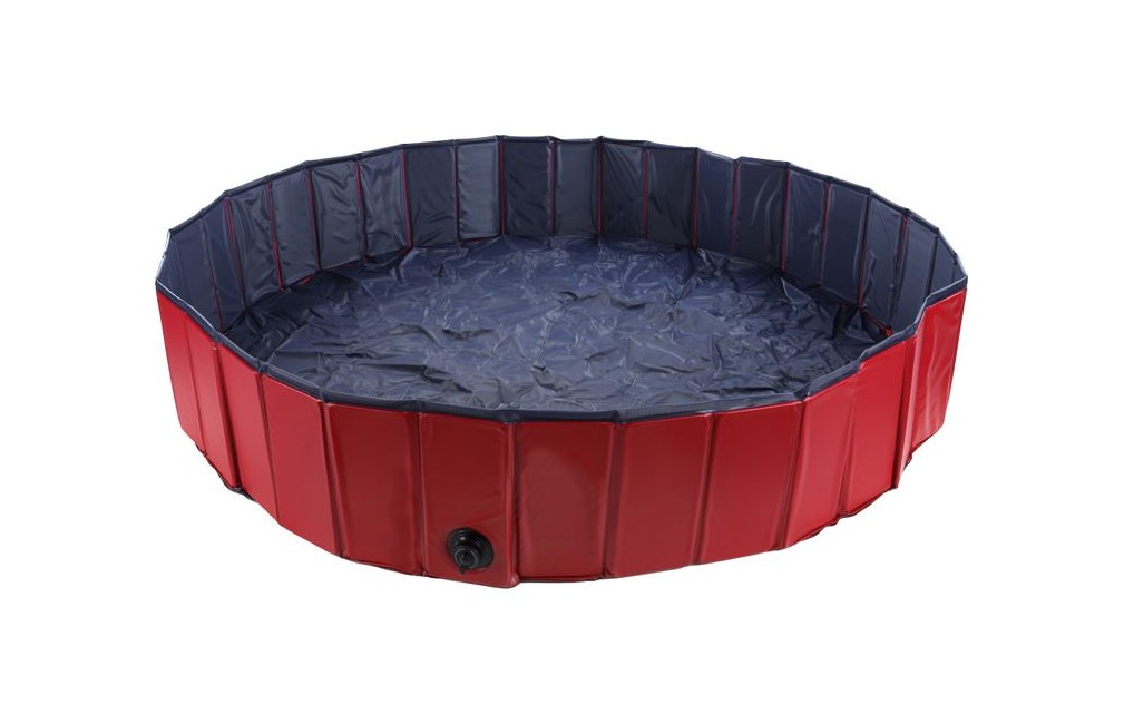 Flamingo - Doggy Splash Pool Red/Blue L  160x30CM - (540058500220)