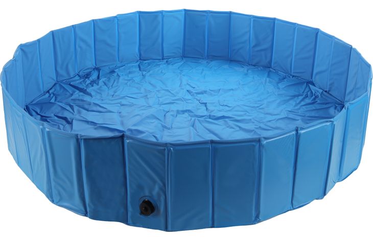 Flamingo - Doggy Splash Pool Blue L - 160x30 CM (540058510926) - Kjæledyr og utstyr