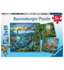 Ravensburger - Dinosaur Facination 3x49p - 09317