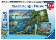 Ravensburger - Dinosaur Facination 3x49p - 09317