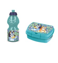 Stor - Lunch Box & Water Bottle - Bluey