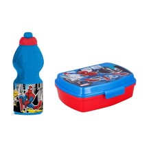 Euromic - Lunch Box & Water Bottle - Spiderman