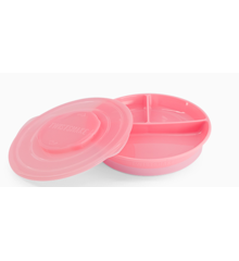 Twistshake - Divided Plate 6+m Pastel Pink