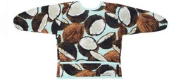 Twistshake - Long Sleeve Bib Coconut