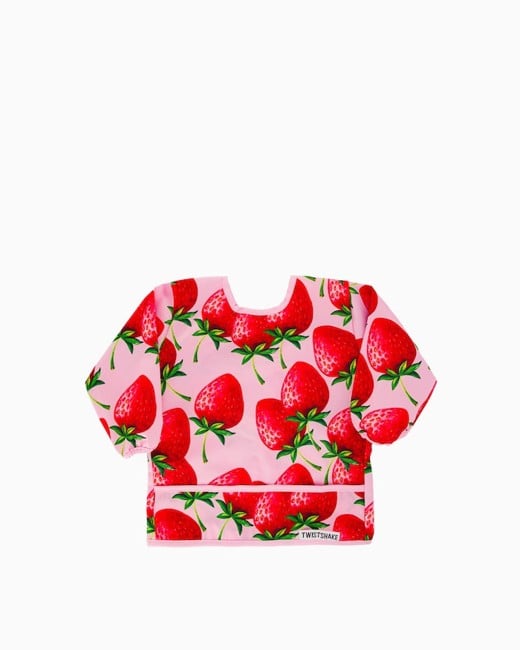 Twistshake - Long Sleeve Bib Strawberry