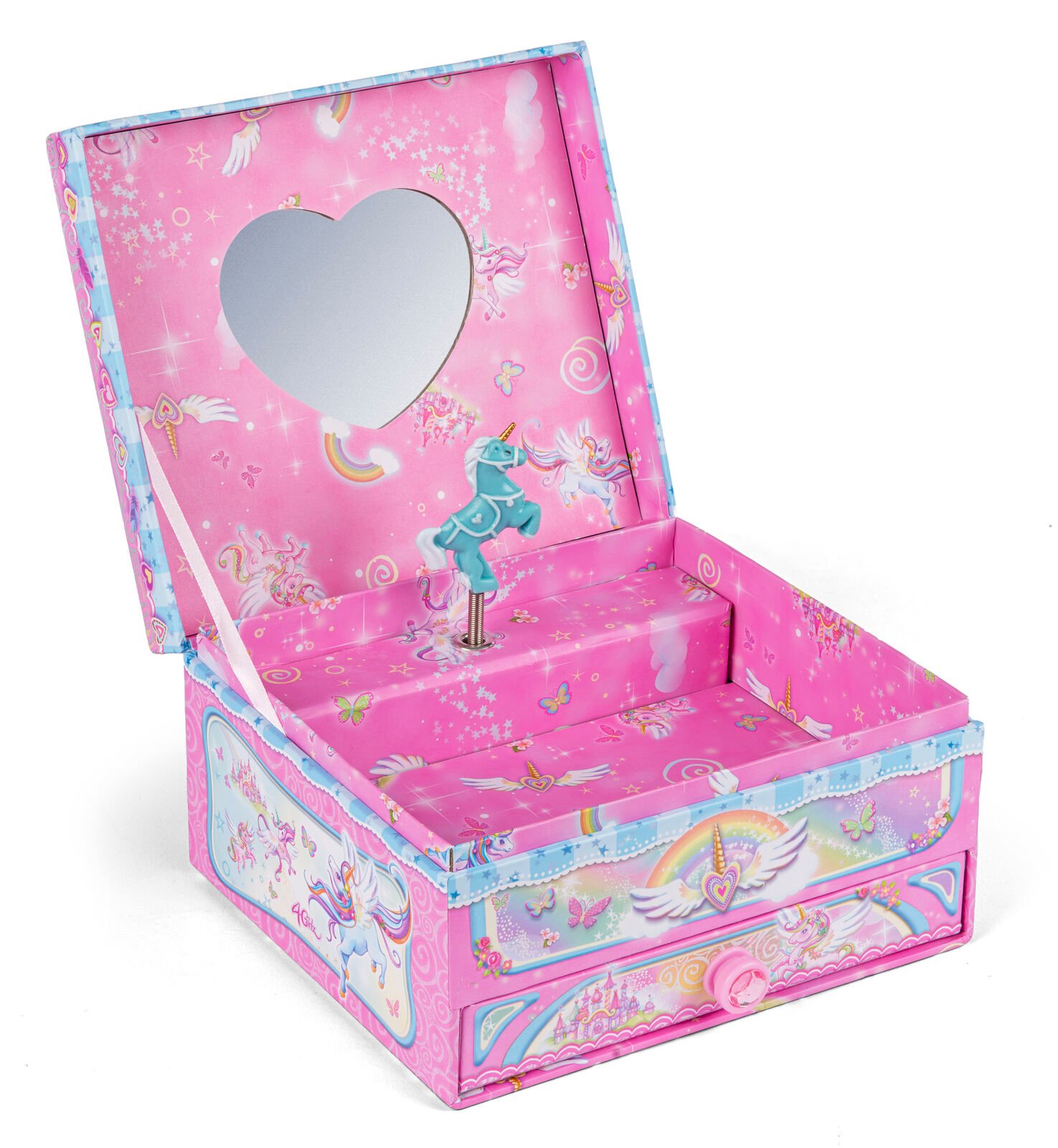 4-Girlz - Jewelery box w. drawer (63328) - Leker