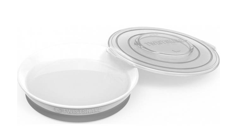 Twistshake - Plate 6+m White