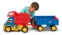 Wader - Huge Truck w. Trailer (55 cm) (41197) thumbnail-1