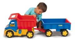 Wader - Huge Truck w. Trailer (55 cm) (41197)