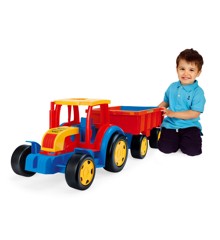 Wader - Huge Tractor w. Trailer (41198)