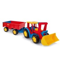 Wader - Huge Tractor w. Tipper & Trailer (41199)