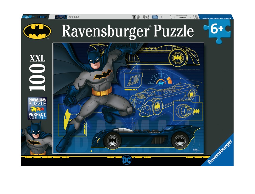Ravensburger - Batman And Batmobile 100p