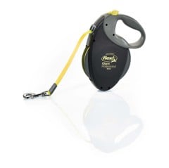 FLEXI - Leash Giant L 10M Tape Black/Neon Yellow Max 50Kg - (600.7786)