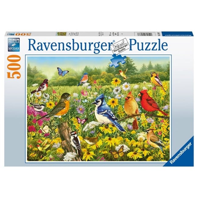 Ravensburger - Birds In The Meadow 500p - 16988